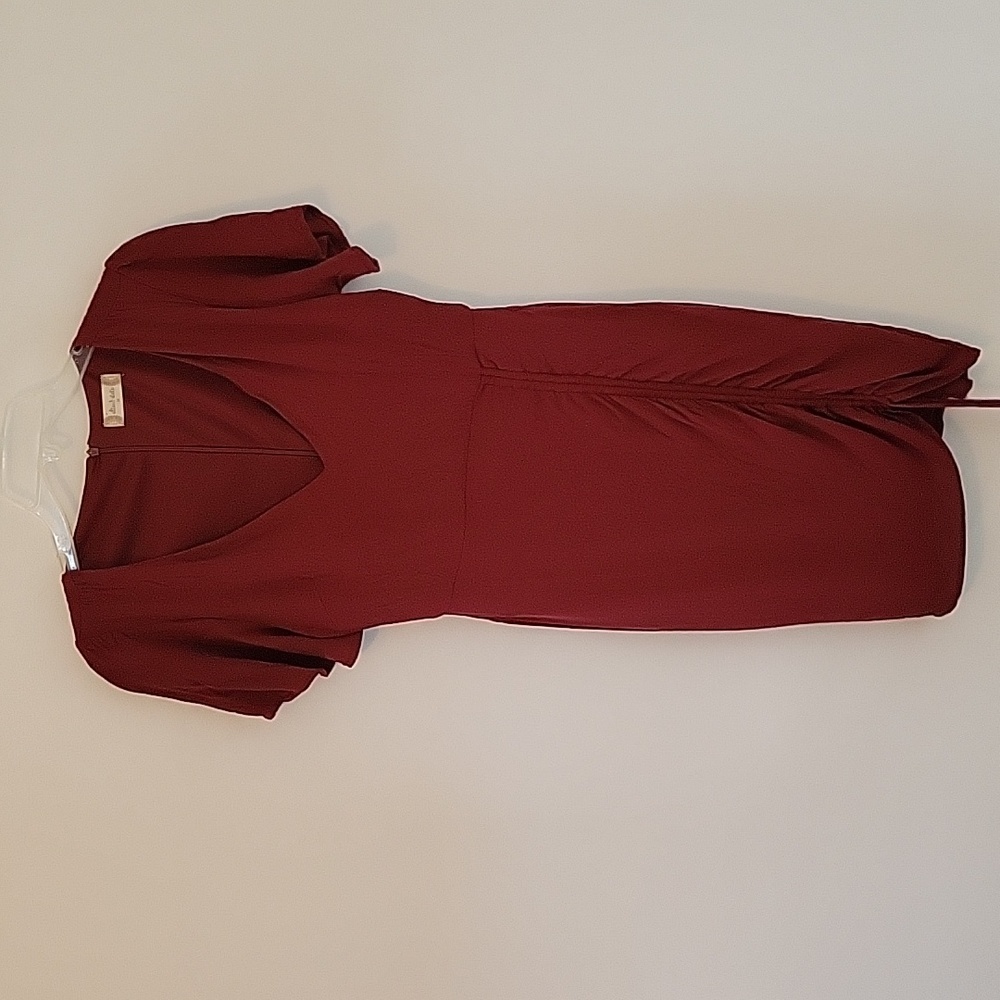 Altar'd State Burgundy Dress, Size Medium